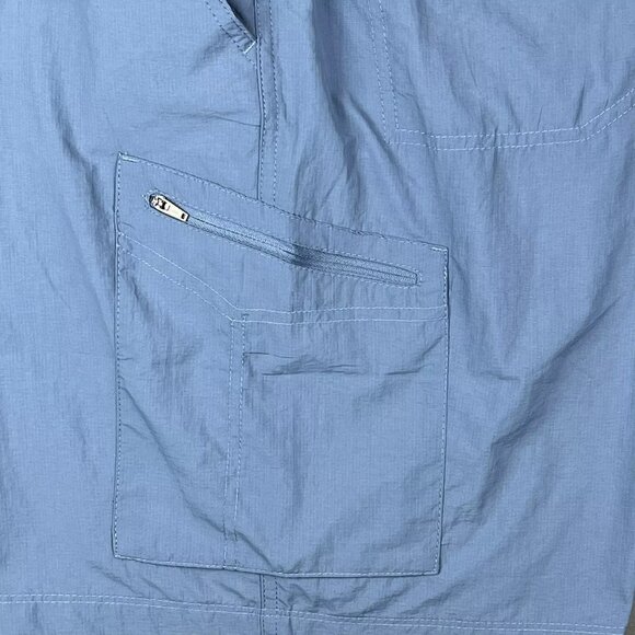 Columbia Mens Cargo Shorts Size 42-44 Blue UPF 50 Sun Protection Adjustable - Picture 6 of 11